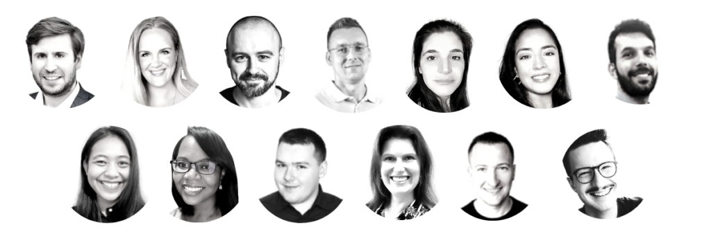 Black and white headshots of LingPerfect Linguistic Testing team